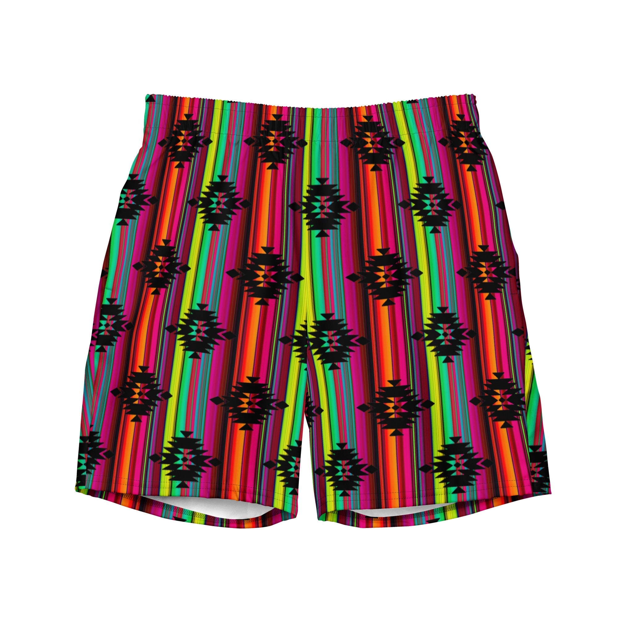 Baha Ranch Yeehaw Aztec Serape Swim Trunks by Baha Ranch Western Wear