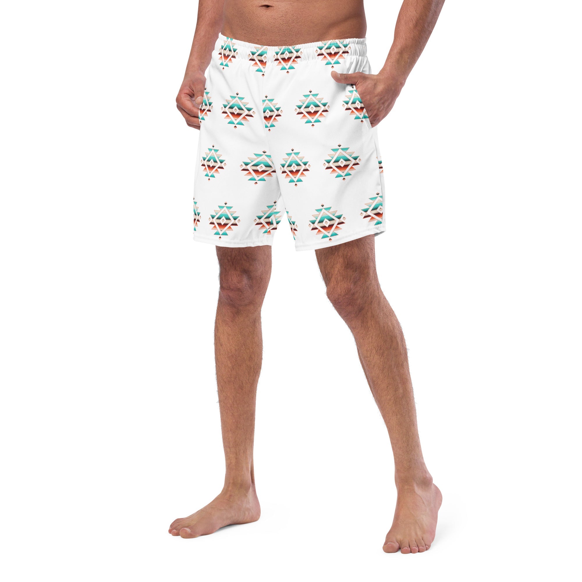 Baha Ranch Yeehaw Sedona Aztec Men's Swim Trunks by Baha Ranch Western Wear - product image 3