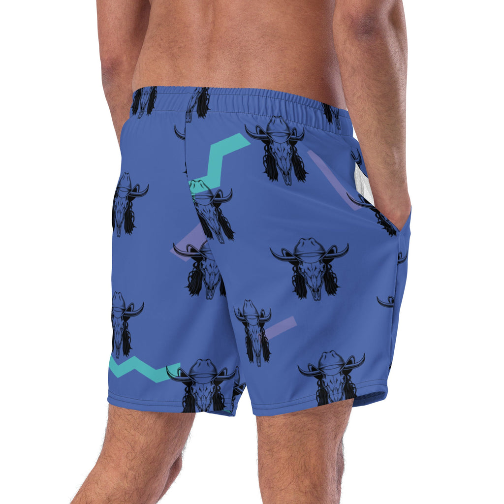 Baha Ranch Yeehaw Mullet Cowboy Men's Swim Trunks by Baha Ranch Western Wear - product image 7