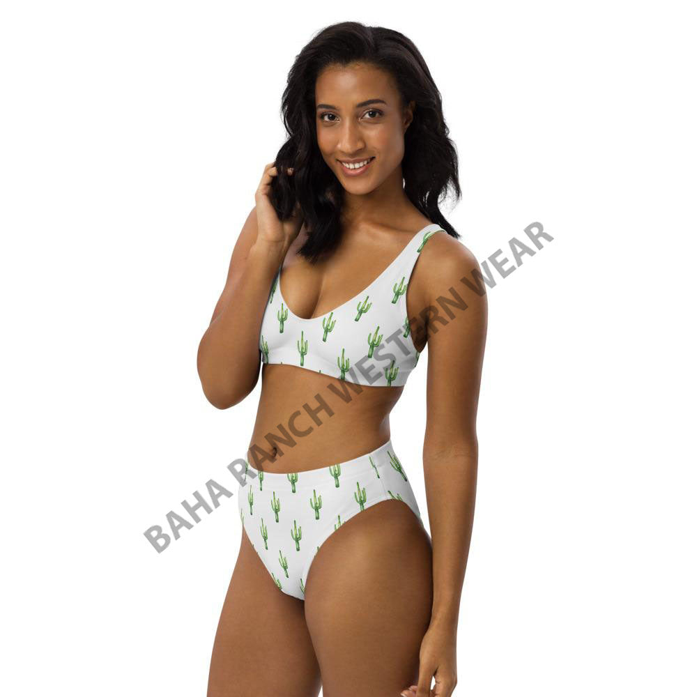 Yeehaw All Over Cactus Bikini by Baha Ranch Western Wear - product image 6