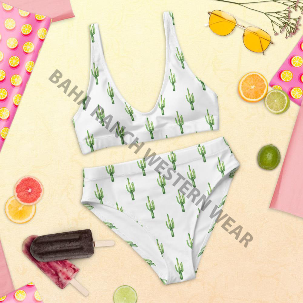Yeehaw All Over Cactus Bikini by Baha Ranch Western Wear - product image 8