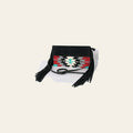 American Darling Western Crossbody Bag with Fringe | Hand Woven Saddle Blanket & Genuine Leather Purse | Small Shoulder Bag for Women