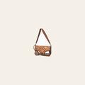 American Darling Hand-Tooled Western Leather Clear Bag – Genuine Floral Carved Crossbody, Vegetable-Tanned Full-Grain Leather