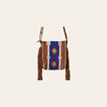 American Darling Crossbody Saddle Blanket Genuine Leather Western Women Bag Handbag Purse | Travel Bags College Casual