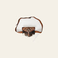 American Darling Women's Hand Tooled Floral Carved Hair-On Cowhide Genuine Leather Sling Bag Western Eco-Friendly Purse