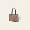American Darling Women's Hand Tooled Floral Carved Braided Genuine Leather Tote Bag Eco-Friendly YKK Zipper