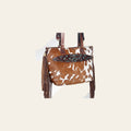 American Darling Women's Tote Hand Tooled Hair - On Genuine Leather Handbag and Ladies Purse