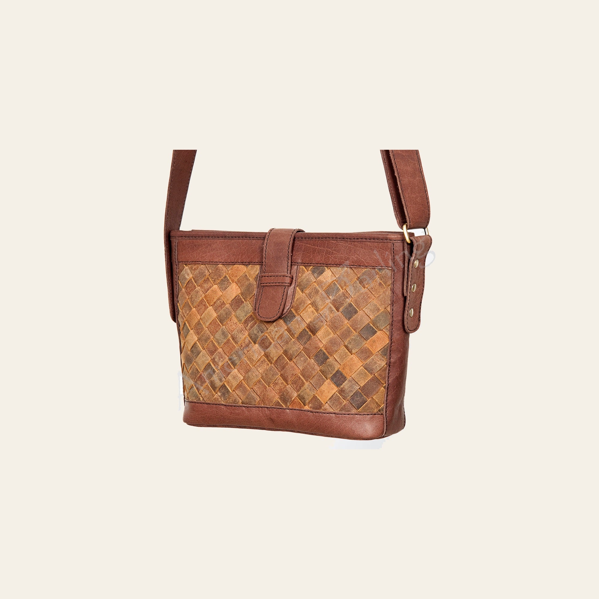 American Darling Women's Crossbody Bag Full Grain Genuine Leather Handbag and Ladies Purse