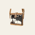 American Darling Cross body Bag Hair-On Cowhide Genuine Vegetable Tanned Leather Western Purse 8in X 9.25in X 3in