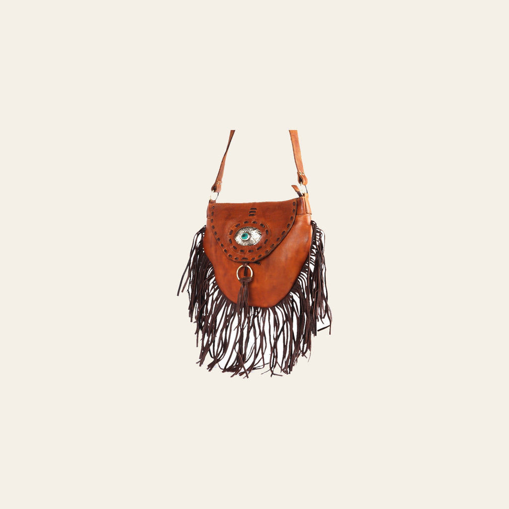 American Darling Cross Body Hand Tooled Genuine Leather Western Women Bag | Brown Handbag Purse Crossbody for Cute