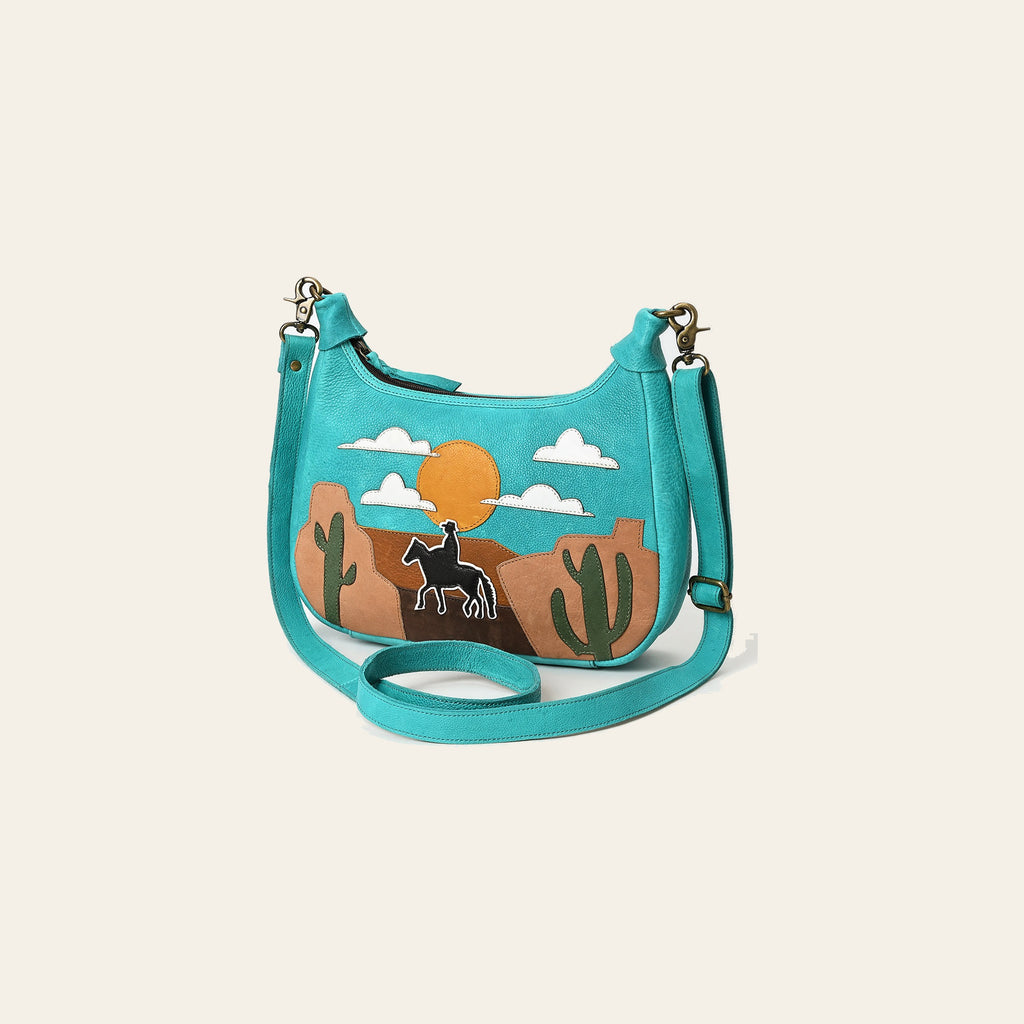 American Darling Hobo Full Grain Genuine Leather Western Women Bag | Handbag Purse Bags for Cute