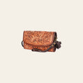 American Darling Cross Body Hand Tooled Genuine Leather Western Women Bag | Turquoise Handbag Purse Crossbody for Cute