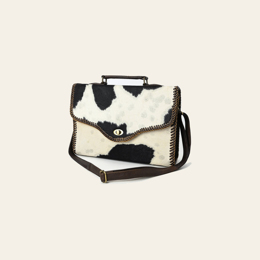 American Darling Messenger Hair On Genuine Leather women bag western handbag purse