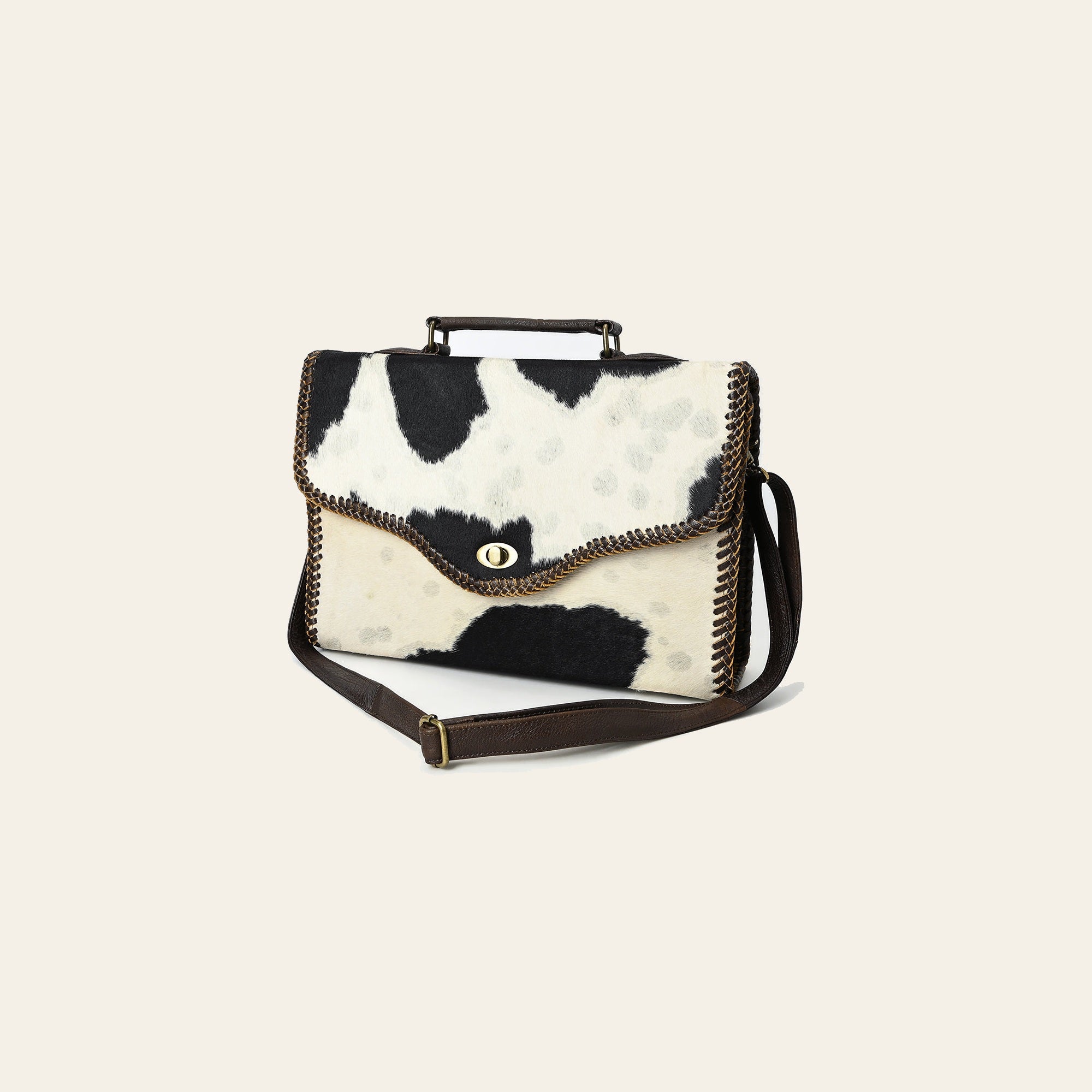American Darling Messenger Hair On Genuine Leather women bag western handbag purse