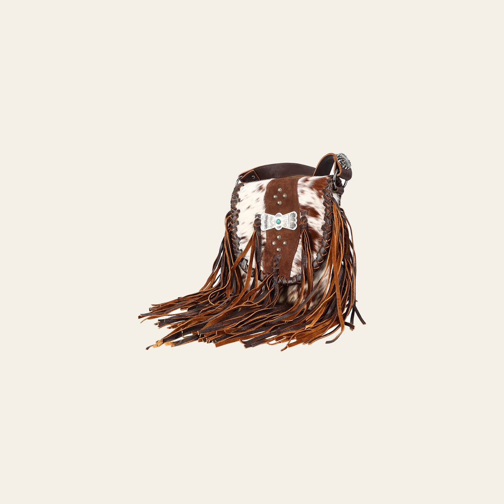 American Darling Messenger Hair On Genuine Leather Western Women Bag Handbag Purse | for Cute