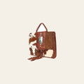 American Darling Briefcase Hair On Genuine Leather Western Women Bag Handbag Purse | for Cute