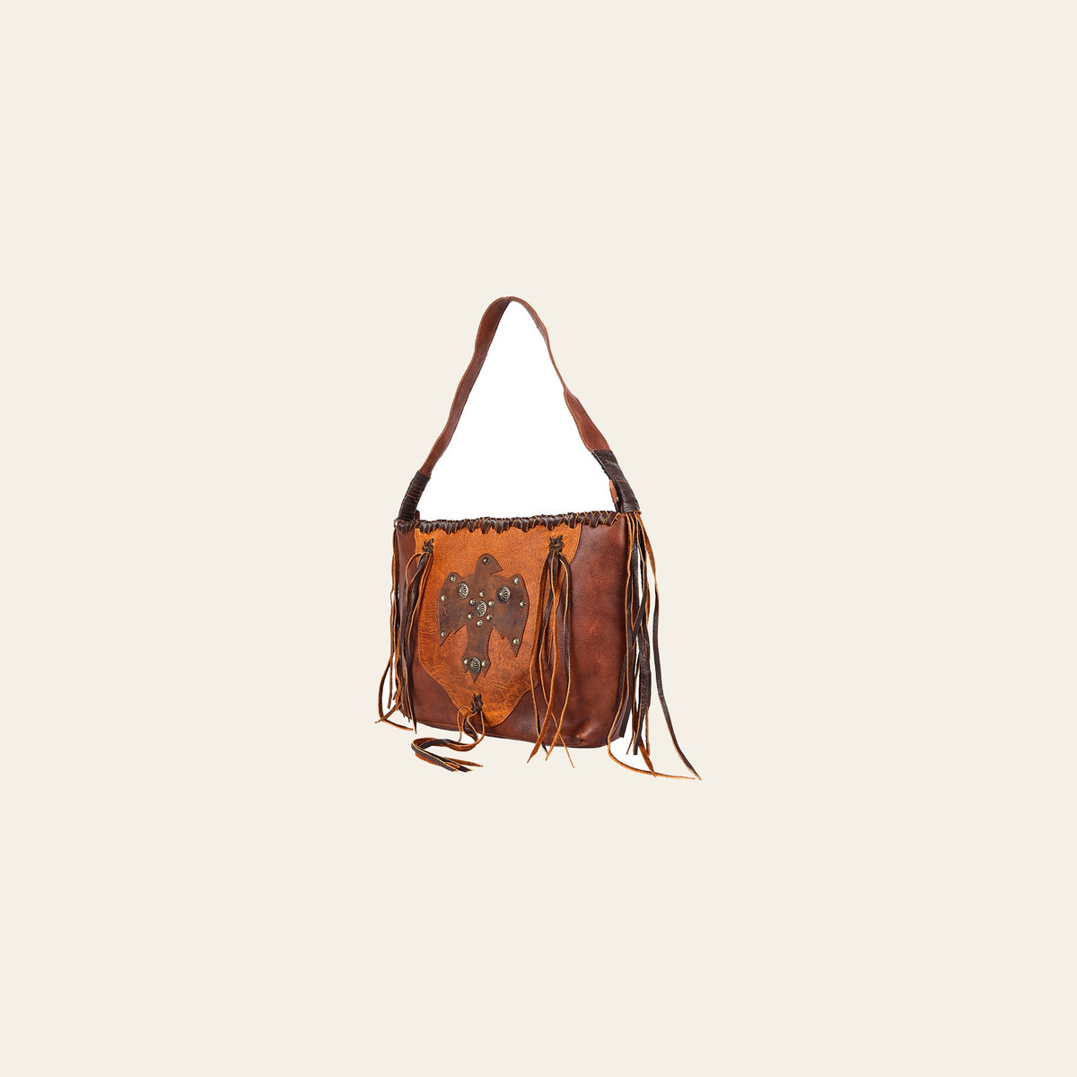 American Darling Hobo Bag Western Genuine Leather Handcrafted Slouchy Shoulder Purse with Fringes and YKK Zipper