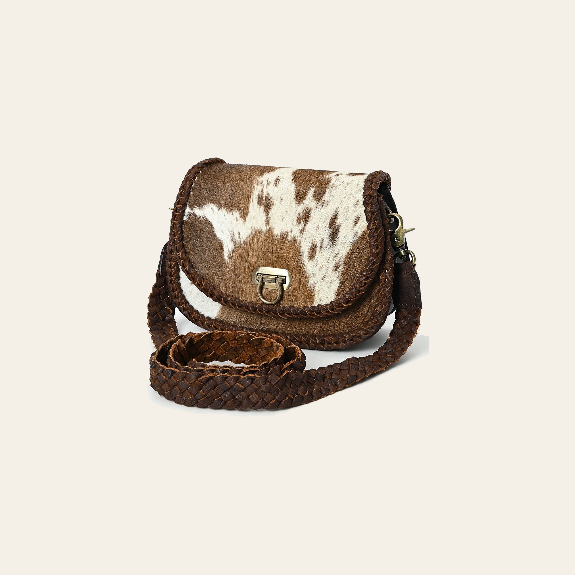 American Darling Small Crossbody Hair On Genuine Leather Western Women Bag Handbag Purse | for Cute