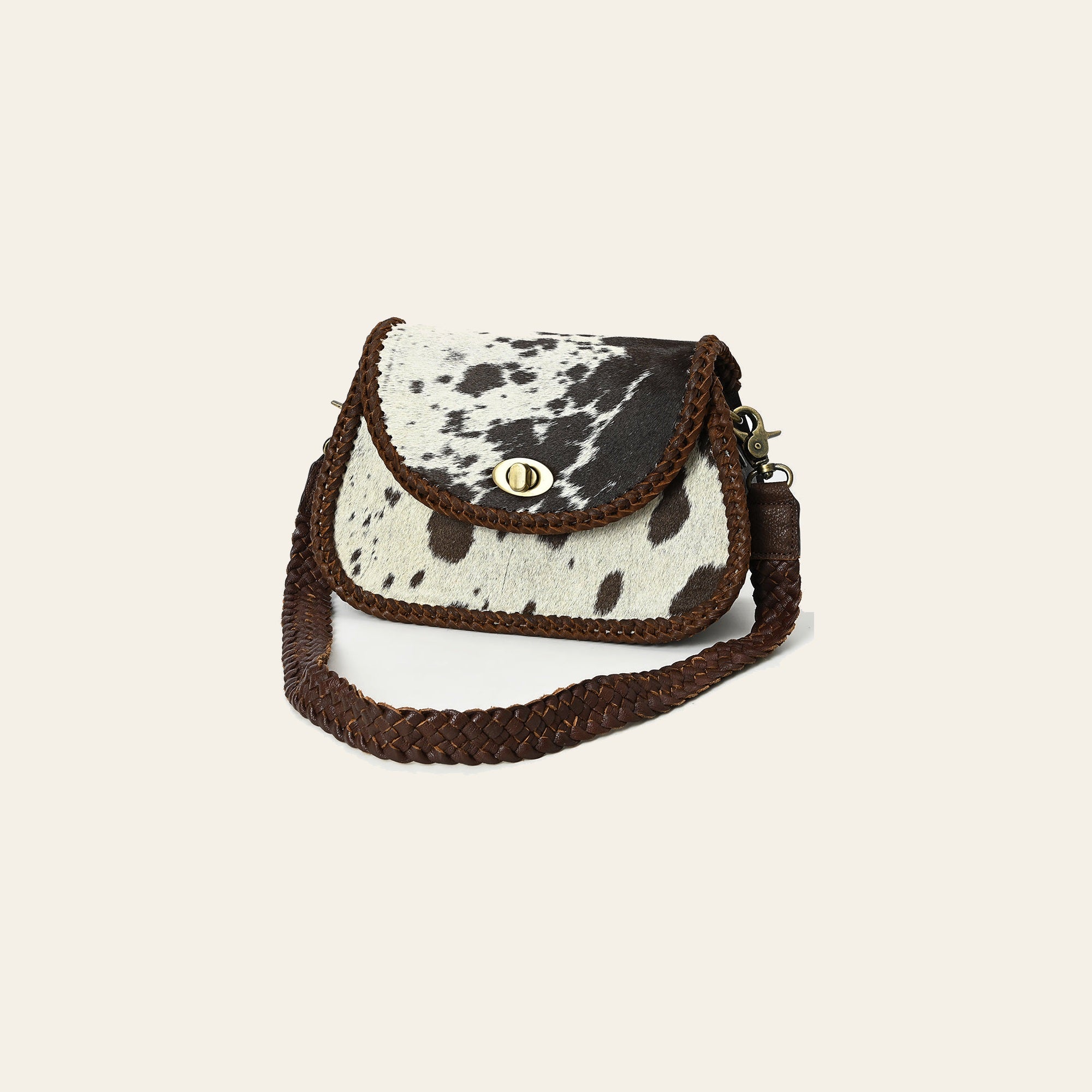 American Darling Small Crossbody Hair On Genuine Leather Western Women Bag Handbag Purse | for Cute