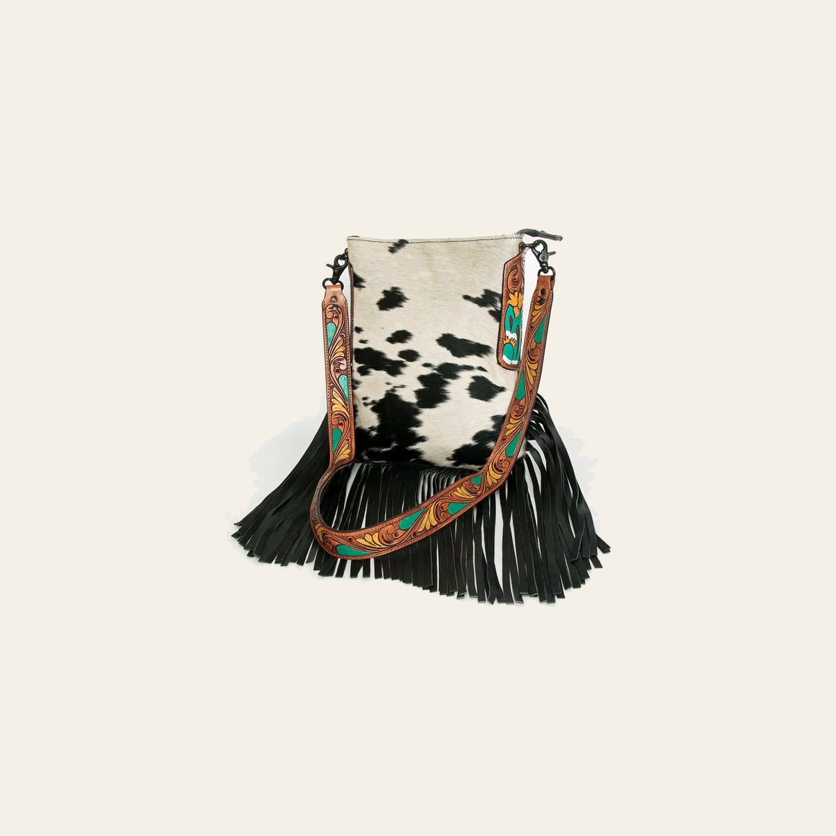 Ameran Darling Women's Crossbody Bag Western Hair on Leather Handbag and Ladies Purse