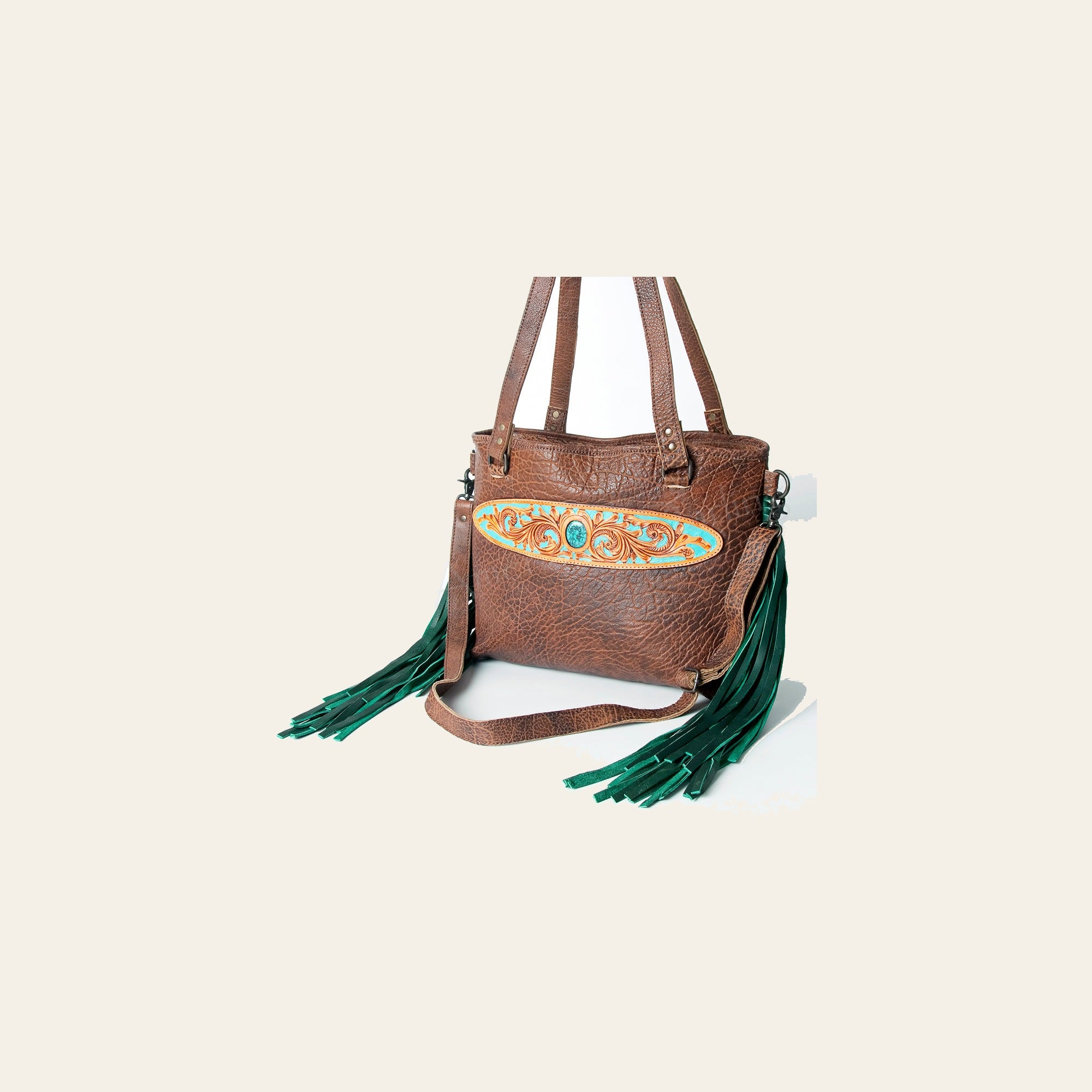 American Darling Tote Hand Tooled Genuine Leather Western Women Bag | Handbag Purse for Cute