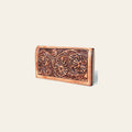 Ameran Darling Women's Wallet Western Hand Tooled Genuine Leather Handbag and Ladies Purse