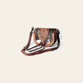 American Darling Cross Body Hand Tooled Hair on-Genuine Leather Western Women Bag Handbag Purse | Crossbody for Cute