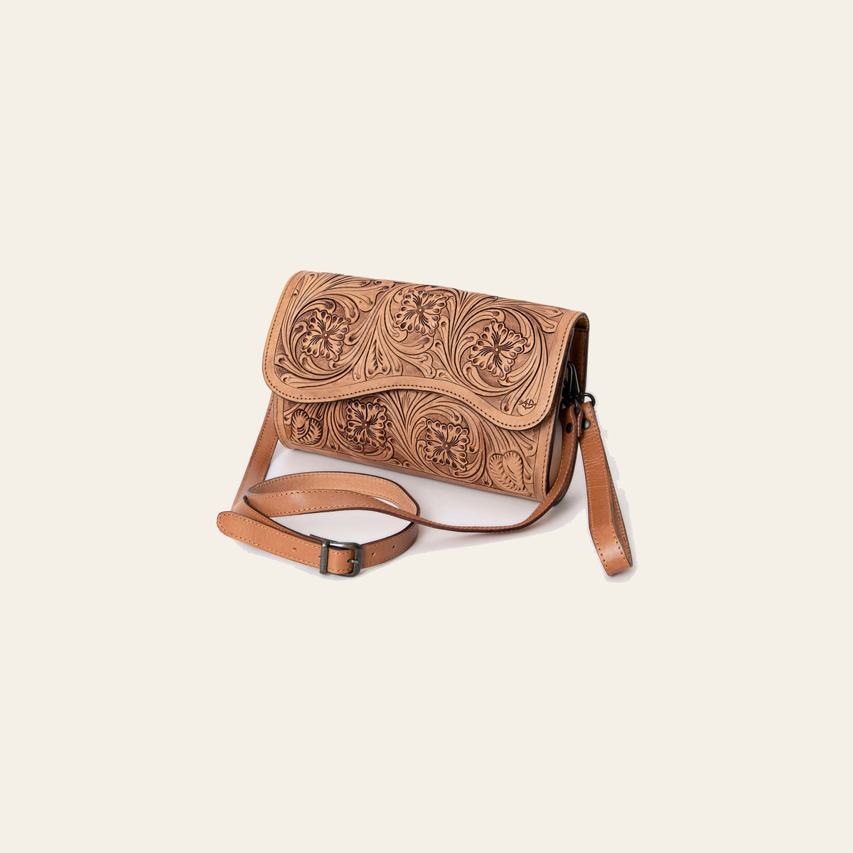 American Darling Wallet Hand Tooled Genuine Leather women bag western handbag purse