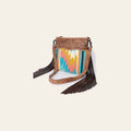 American Darling Signature Crossbody Hand Tooled Saddle Blanket Genuine Leather women bag western handbag purse