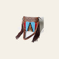 American Darling Signature Crossbody Hand Tooled Saddle Blanket Genuine Leather women bag western handbag purse