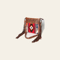 American Darling Signature Crossbody Hand Tooled Saddle Blanket Genuine Leather women bag western handbag purse