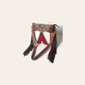 American Darling Signature Crossbody Hand Tooled Saddle Blanket Genuine Leather women bag western handbag purse