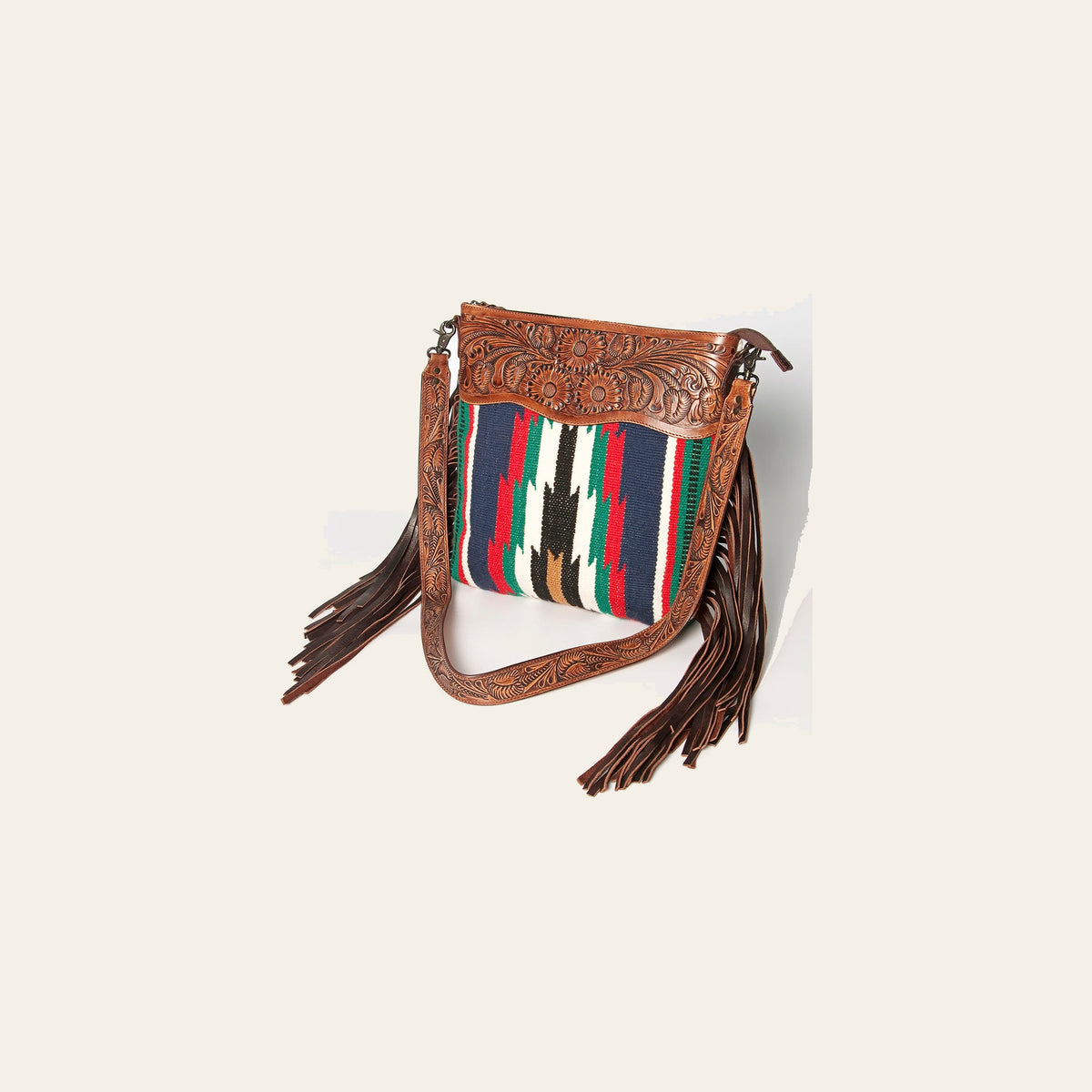 American Darling Signature Crossbody Hand Tooled Saddle Blanket Genuine Leather women bag western handbag purse
