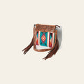 American Darling Signature Crossbody Hand Tooled Saddle Blanket Genuine Leather women bag western handbag purse