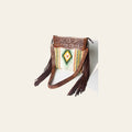 American Darling Signature Crossbody Hand Tooled Saddle Blanket Genuine Leather women bag western handbag purse