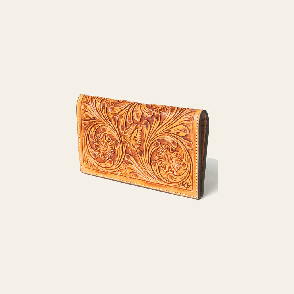 American Darling Wallet Hand Tooled Genuine Leather women bag western handbag purse