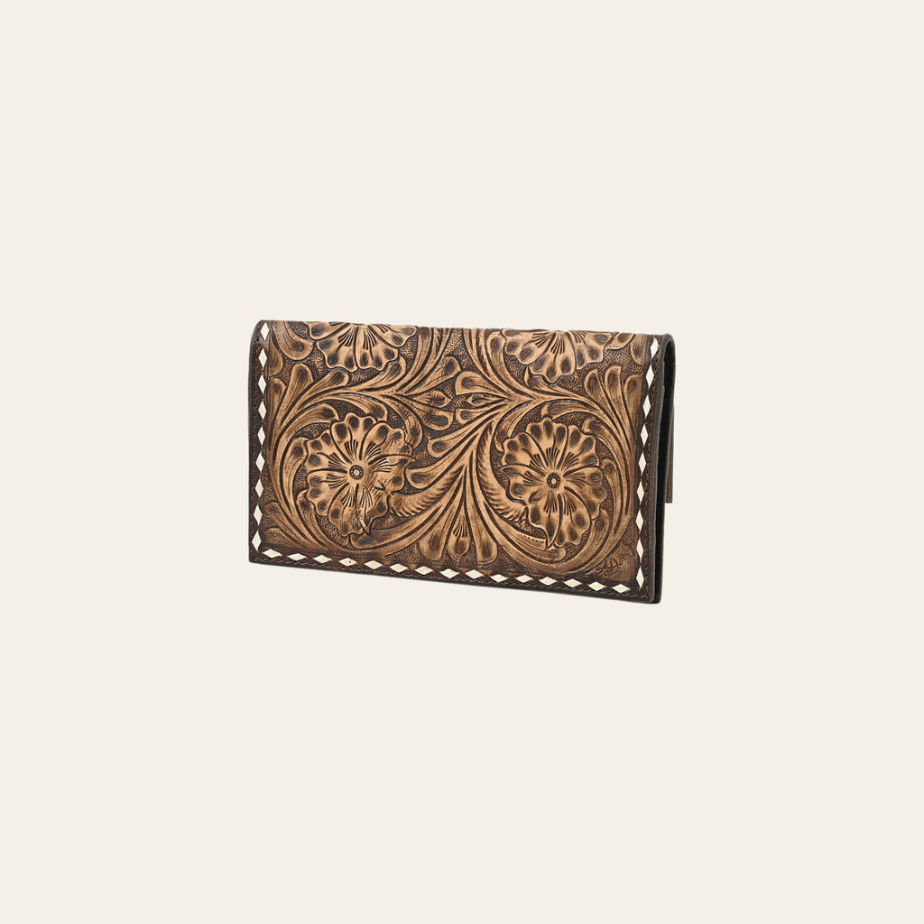 American Darling Wallet Hand Tooled Genuine Leather women bag western handbag purse