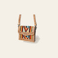 American Darling Messenger Hand Tooled Saddle Blanket Genuine Leather women bag western handbag purse
