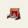 American Darling Crossbody Hand Tooled Saddle Blanket Genuine Leather Women Bag Western Handbag Purse