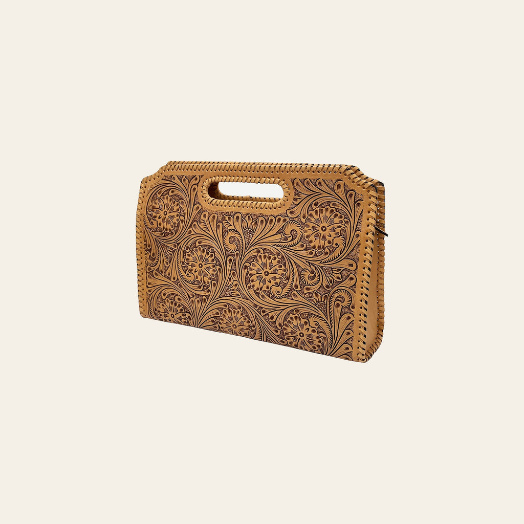 American Darling Clutch Hand Tooled Genuine Leather Western Women Bag Handbag Purse | Purses for