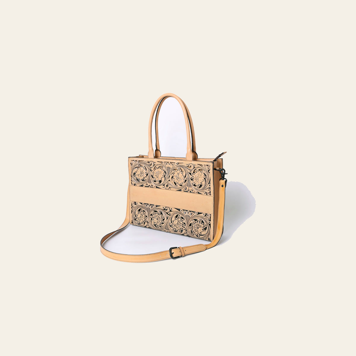 American Darling Tote Hand Tooled Genuine Leather Western Women Bag Handbag Purse | Travel Bags College Casual