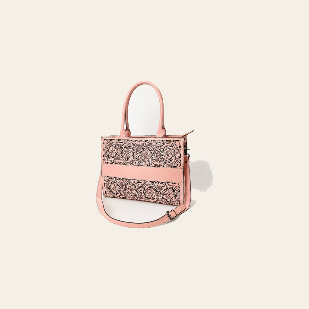 American Darling Tote Hand Tooled Genuine Leather Western Women Bag Handbag Purse | Travel Bags College Casual