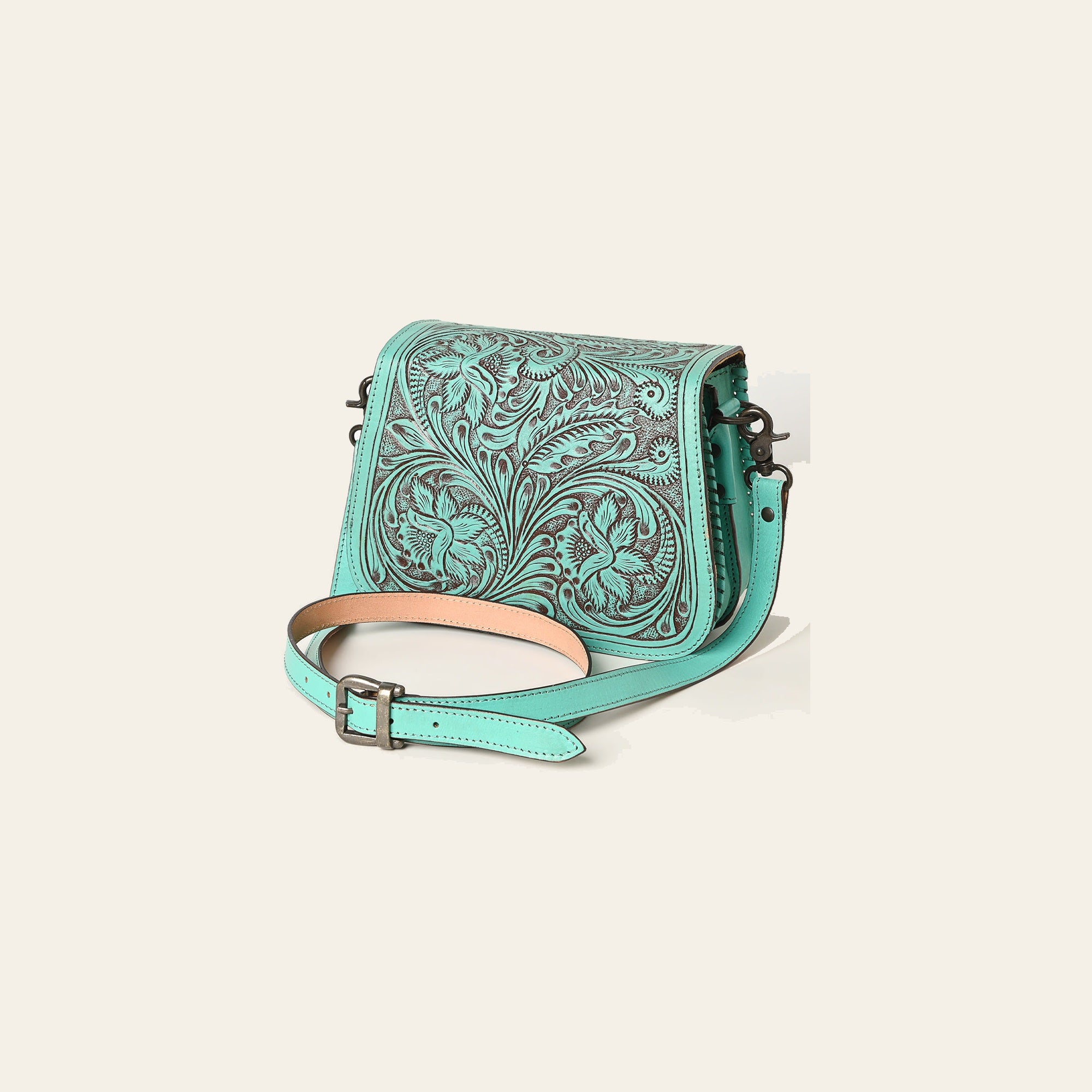 American Darling Cross Body Hand Tooled Genuine Leather Western Women Bag | Handbag Purse Crossbody for Cute