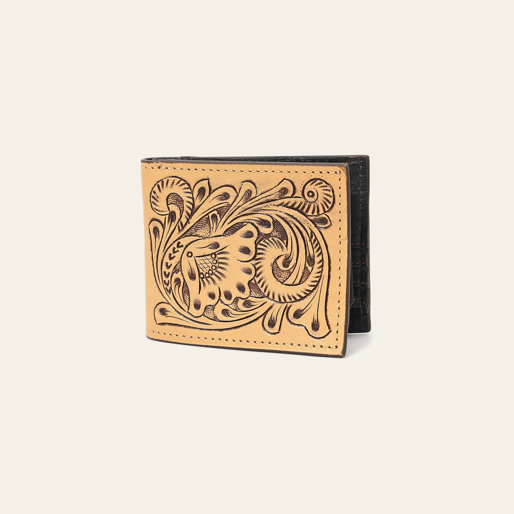American Darling Wallet Hand Tooled Genuine Leather Western Women Bag | Handbag Purse Wristlet Travel