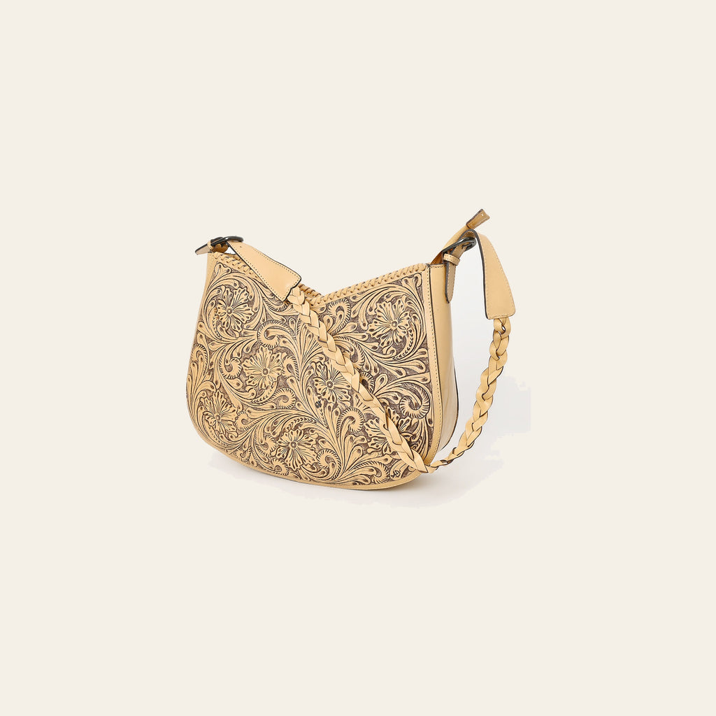 American Darling Hobo Hand Tooled Genuine Leather Western Women Bag | Handbag Purse Bags