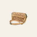 American Darling Cross Body Hand Tooled Genuine Leather Western Women Bag | Antique Tan Handbag Purse Crossbody for Cute