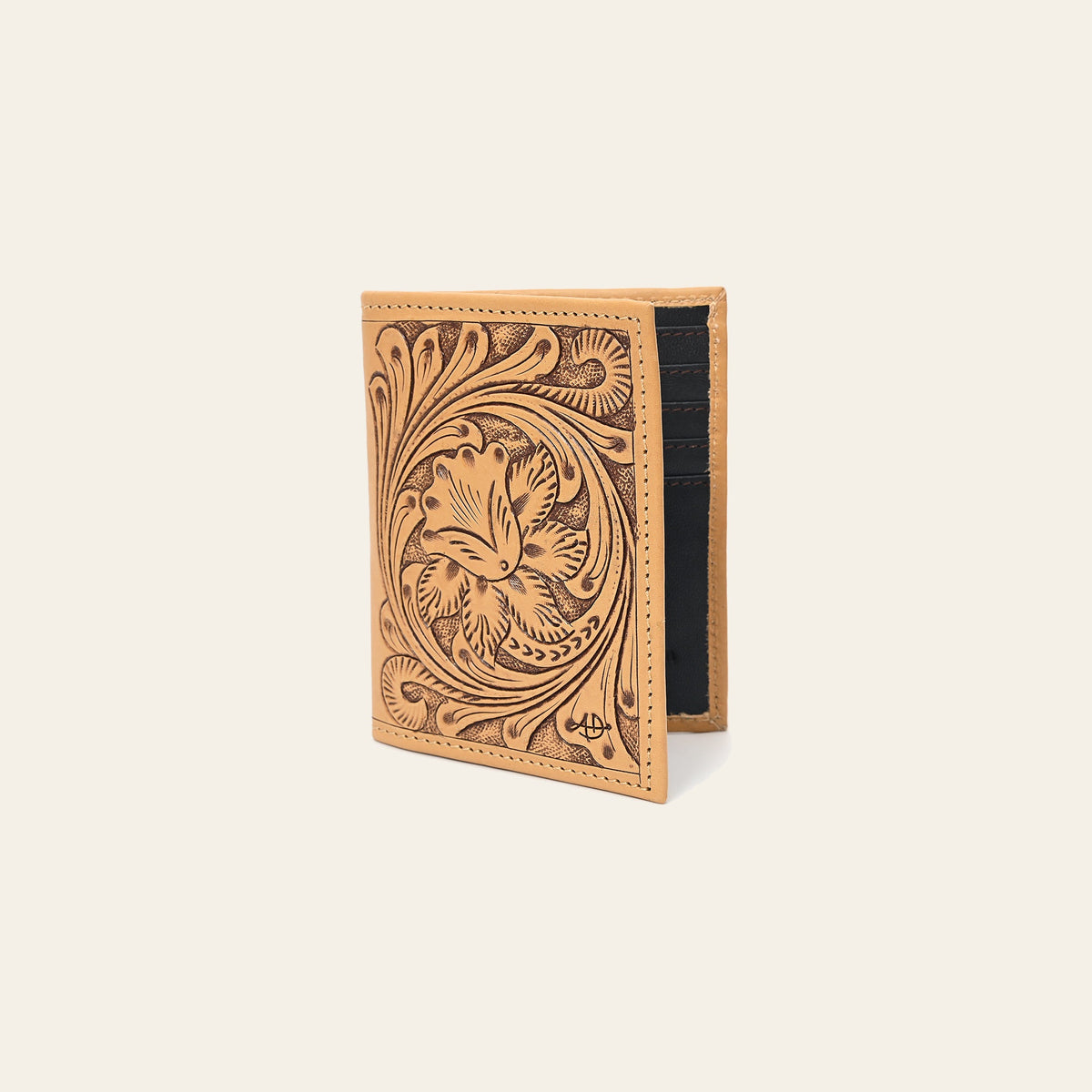 American Darling Wallet Hand Tooled Genuine Leather Western Women Bag | Wristlet Travel