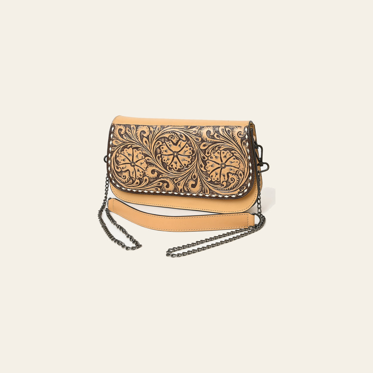 American Darling Small Crossbody Beautifully Hand Tooled Genuine Leather Women Bag Western Handbag Purse