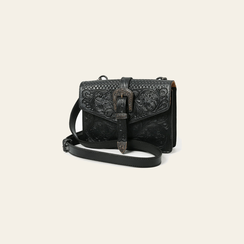 American Darling Briefcase Hand Tooled Genuine Leather Women's Bag Western Handbag Purse | Women
