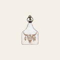 American Darling ADKRM116 Hair-On Genuine Leather Keyring